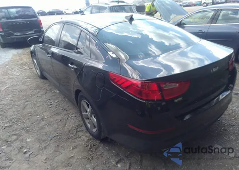 2015 Kia Optima Lx z USA, uszkodzony, nr VIN 5XXGM4A76FG431116